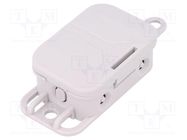 Enclosure: junction box; X: 40mm; Y: 56mm; Z: 23mm; polypropylene PP SPELSBERG