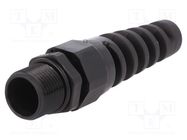 Cable gland; with strain relief; PG11; IP68; polyamide; black BM GROUP