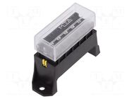 Fuse boxes; 19mm; 100A; screw,push-in; Leads: connectors; ways: 6 MTA