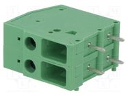 PCB terminal block; angled 90°; 7.62mm; ways: 2; on PCBs; 4mm2 DEGSON ELECTRONICS