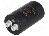 Capacitor: electrolytic; 470uF; 500VDC; Ø36x62mm; Pitch: 12.8mm KEMET