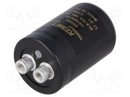 Capacitor: electrolytic; 18mF; 40VDC; Ø36x52mm; Pitch: 12.8mm; ±20% KEMET