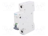 Circuit breaker; 230VAC; Inom: 1A; Poles: 1; for DIN rail mounting SIEMENS