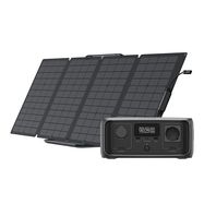Set: EcoFlow River 3 UPS power station + 110W photovoltaic panel., ECOFLOW
