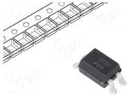 Optocoupler; SMD; Ch: 1; OUT: transistor; 5kV; CTR@If: 20-300%@1mA ONSEMI