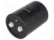 Capacitor: electrolytic; 4.7mF; 500VDC; Ø77x105mm; Pitch: 31.8mm KEMET