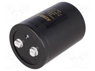 Capacitor: electrolytic; 51mF; 100VDC; Ø77x105mm; Pitch: 31.8mm KEMET