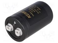 Capacitor: electrolytic; 75mF; 40VDC; Ø51x82mm; Pitch: 22.2mm; ±20% KEMET