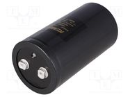 Capacitor: electrolytic; 9.1mF; 400VDC; Ø77x146mm; Pitch: 31.8mm KEMET