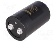 Capacitor: electrolytic; 180mF; 40VDC; Ø66x105mm; Pitch: 28.5mm KEMET