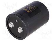 Capacitor: electrolytic; 43mF; 100VDC; Ø77x105mm; Pitch: 31.8mm KEMET