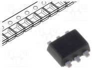 Diode: TVS array; 6V; bidirectional; SOT666; reel,tape STMicroelectronics