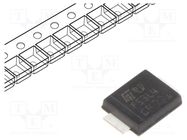 Diode: Schottky rectifying; SMD; 40V; 3A; SMB flat; reel,tape 