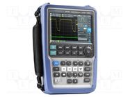 Handheld oscilloscope; 200MHz; 9bit; colour,LCD TFT 7"; Ch: 4 ROHDE & SCHWARZ