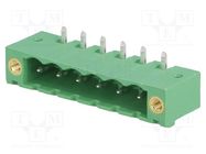 Pluggable terminal block; 5.08mm; ways: 6; angled 90°; socket 