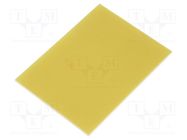 Laminate; FR4,epoxy resin; 2.4mm; L: 100mm; W: 75mm 