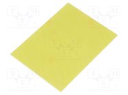 Laminate; FR4,epoxy resin; 2mm; L: 100mm; W: 75mm 