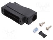 Enclosure: for D-Sub connectors; D-Sub 15pin,D-Sub HD 26pin 