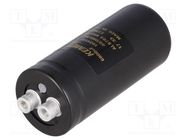 Capacitor: electrolytic; 6.8mF; 100VDC; Ø36x82mm; Pitch: 12.8mm KEMET