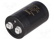 Capacitor: electrolytic; 1.6mF; 450VDC; Ø51x82mm; Pitch: 22.2mm KEMET