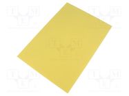 Laminate; FR4,epoxy resin; 1mm; L: 297mm; W: 210mm 