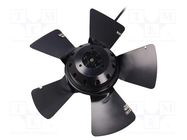 Fan: AC; axial; 230VAC; Ø250x82.5mm; ball; 2550rpm; IP44; Len: 450mm EBM-PAPST