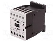 Contactor: 3-pole; NO x3; Auxiliary contacts: NO; 24VDC; 12A; 690V EATON ELECTRIC