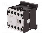 Contactor: 4-pole; NC x2 + NO x2; 230VAC; 6A; DILER; -25÷50°C EATON ELECTRIC