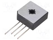 Bridge rectifier: single-phase; Urmax: 100V; If: 25A; Ifsm: 400A DC COMPONENTS