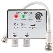 Satfinder with LED and cable