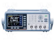 LCR meter; LCD 3,5"; 1E-05÷99.999MΩ; 1E-05pF÷9999.99mF; LCR-6000 