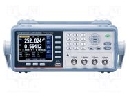 LCR meter; LCD 3,5"; 1E-05÷99.999MΩ; 1E-05pF÷9999.99mF; LCR-6000 