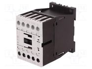 Contactor: 3-pole; NO x3; Auxiliary contacts: NO; 24VDC; 7A; DILM7 EATON ELECTRIC