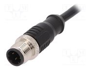 Connector: M12; plug; PIN: 4; male; D code-Ethernet; IP67; 250V; 4A BULGIN