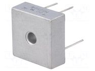 Bridge rectifier: single-phase; Urmax: 800V; Ufmax: 1.1V; If: 25A DC COMPONENTS
