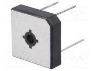 Bridge rectifier: single-phase; Urmax: 100V; If: 50A; Ifsm: 450A DC COMPONENTS