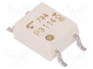 Optocoupler; SMD; Ch: 1; OUT: MOSFET; 1.5kV; SOP4 TOSHIBA