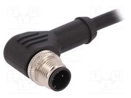 Connector: M12; plug; PIN: 3; male; A code-DeviceNet / CANopen BULGIN