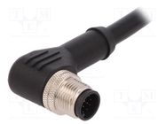 Connector: M12; plug; PIN: 12; male; A code-DeviceNet / CANopen BULGIN