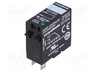 Relay: solid state; Ucntrl: 5÷15VDC; 5A; 1÷80VDC; socket; ED SENSATA / CRYDOM