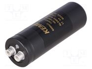 Capacitor: electrolytic; 8.2mF; 100VDC; Ø36x105mm; Pitch: 12.8mm KEMET