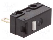 Microswitch SNAP ACTION; 3A/125VAC; 2A/30VDC; without lever PANASONIC