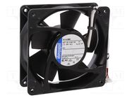 Fan: DC; axial; 24VDC; 119x119x38mm; 227m3/h; 56dBA; ball; 4400rpm EBM-PAPST