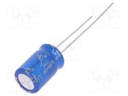 Capacitor: electrolytic; THT; 680uF; 6.3VDC; Ø8x11.5mm; ±20%; 6000h Jb Capacitors