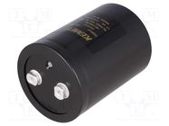 Capacitor: electrolytic; 7.5mF; 350VDC; Ø77x105mm; Pitch: 31.8mm KEMET