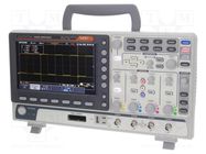 Oscilloscope: mixed signal; Ch: 4; 200MHz; 1Gsps; 10Mpts; MSO-2000E 