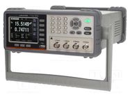 LCR meter; LCD 3,5"; 1E-05÷99.999MΩ; 1E-05pF÷9999.99mF; LCR-6000 