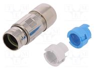 Enclosure: for M23 connectors; for cable; external thread HARTING