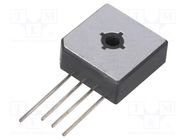 Bridge rectifier: single-phase; Urmax: 1kV; If: 25A; Ifsm: 400A DC COMPONENTS