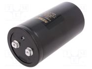 Capacitor: electrolytic; 62mF; 100VDC; Ø77x146mm; Pitch: 31.8mm KEMET